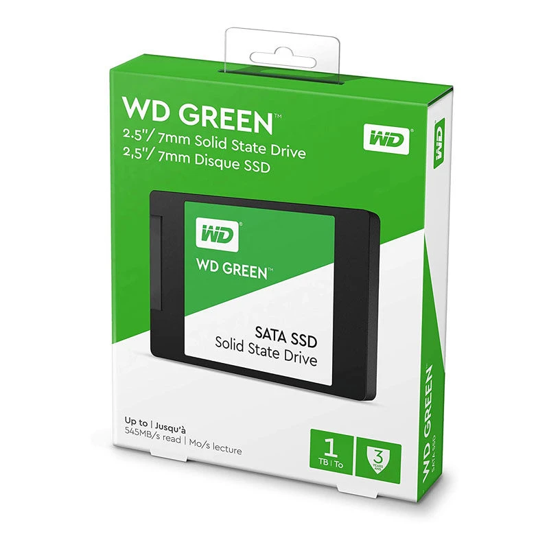 حافظه SSD اینترنال وسترن دیجیتال مدل WDS100T3G0A