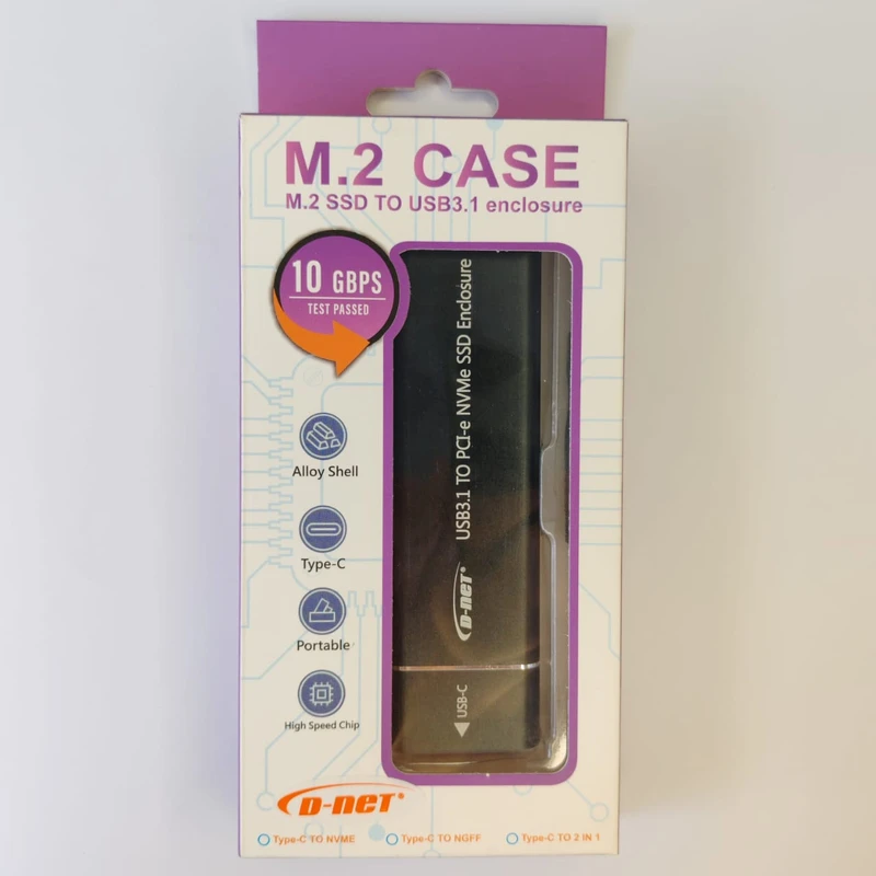 D-Net M.2 SSD to USB3.1