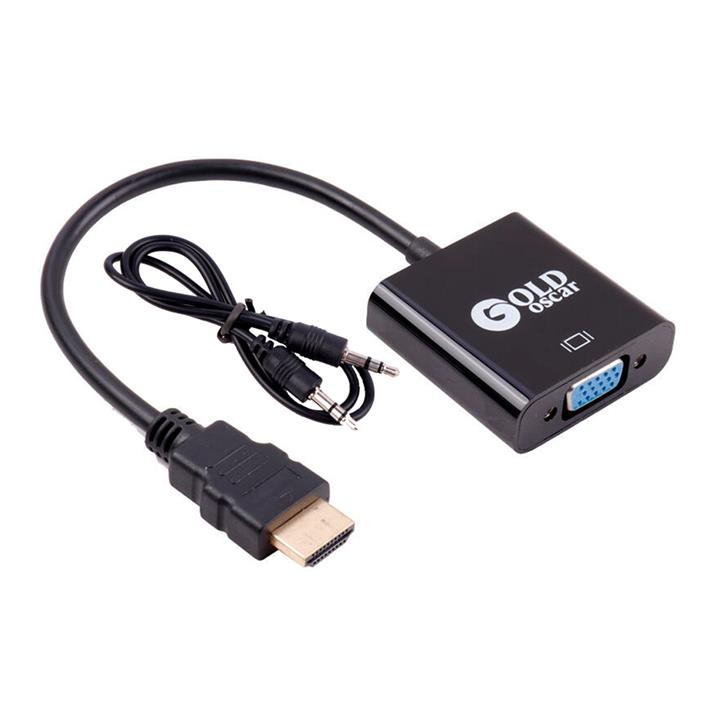 Gold Oscar HDMI to VGA+Sound